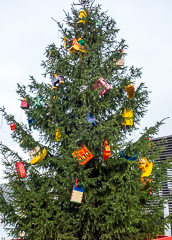 Weihnachtsbaum in Berchtesgarden