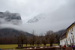 Der Watzmann verhüllt sich