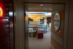 Blick auf das 'Treppenhaus'