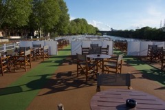 Blick auf das Sonnendeck