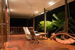 Veranda des Wild Ginger