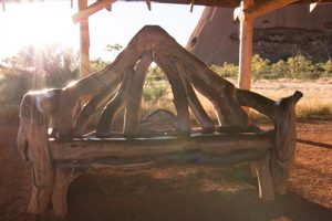 Bank im Kulturzentrum