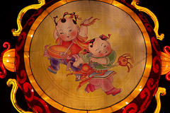 Weitere Kindertrommel mit Bild