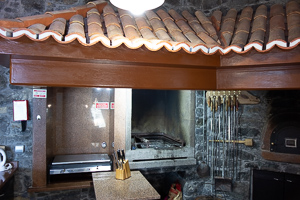 Gasherd und Barbecue