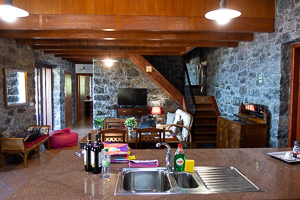 Blick auf den Wohnbereich