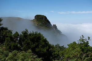 Wieder wenige Minuten später hat sich der Nebel verzogen und gibt eine tolle Aussicht frei