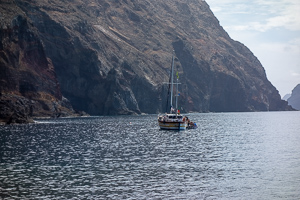 Eine Gruppe wird ausgebootet