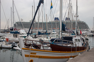 Die Ventura do Mar - unser Schiff für den Tag