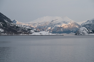 Wir nähern uns Ørnes