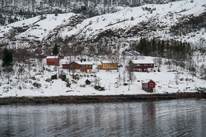 Gleich sind wir da. Die ersten Häuser tauchen auf.
