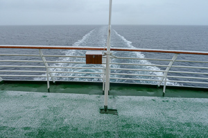 Der Morgen: Grau, naß, kalt