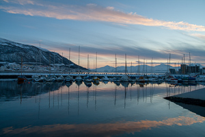 Segelboote in Tromsø