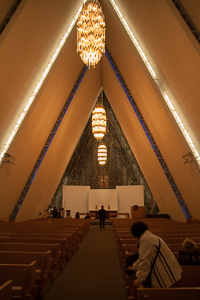 Innenansicht der Eismeer-Kathedrale