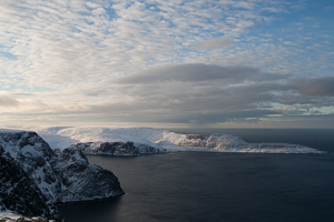 Landschaft pur - vom Schnee bedeckt