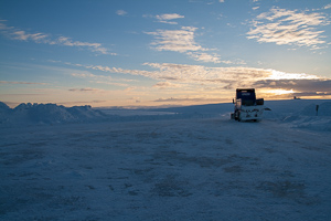 Im Winter geht es nicht ohne Schneepflug zum Nordkap