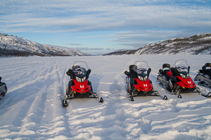 Blick zurück auf den Fjord