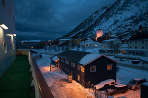 Das eine Ende von Øksfjord