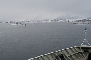 Die Risøyrenna hat auch Kurven