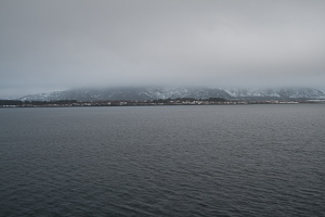 Die Wolken hängen heute wirklich tief