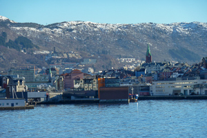 Bergen Hafen- Endstation