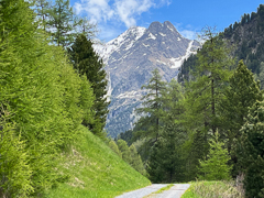 Aussicht auf der Wanderung