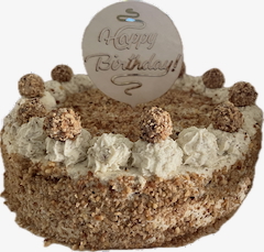 Die sehr leckere Geburtstagstorte