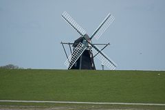 Die alte Mühle von der Seeseite