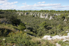 Ein tiefes Tal - im Bild erscheint es eher flach